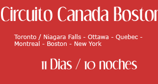 Circuito Canada Boston -Nueva York 